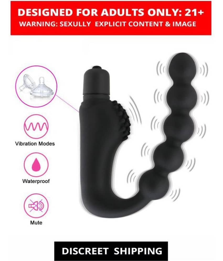 Kamahouse Premium Quality Vibrating Anal Beads Silicone Massager Stimulate Orgasm view 2