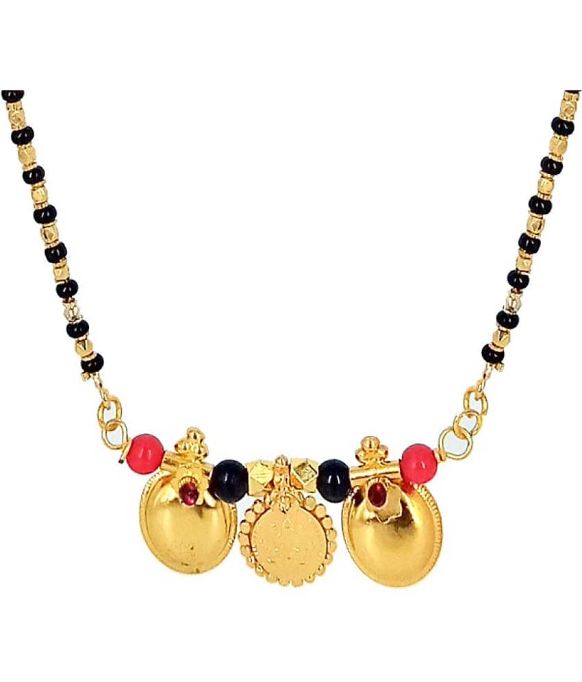 JIPPA - Golden Mangalsutra ( Pack of 1 ) view 2