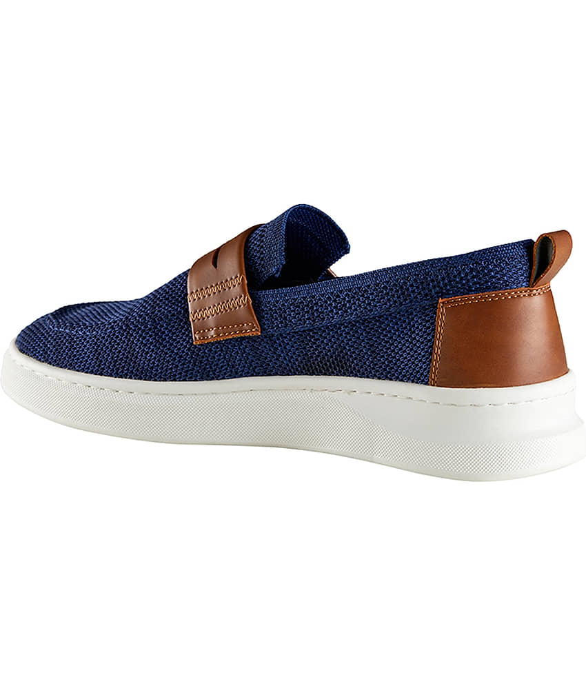 Neemans The Brunch Loafers Blue Men's Slip on Shoes view 2