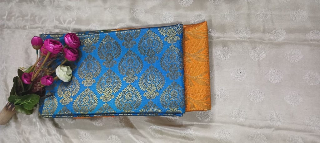 AP mepma Tissue pattu sari view 2