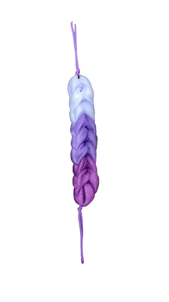 Braided Bath Sponge - Luxurious Exfoliating Shower Accessory