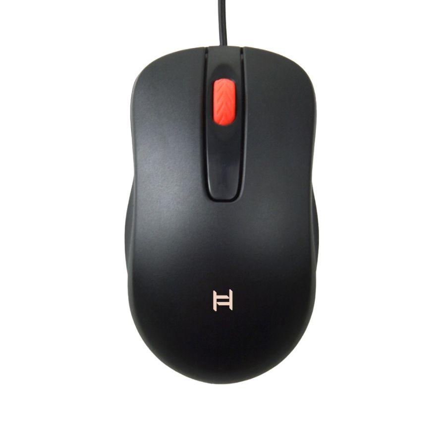 HAMMOK| NOVA | 3-Button Wired USB Mouse | 1000DPI | Compatible with Windows Computer, PC, Laptop, Desktop, Notebook | Black