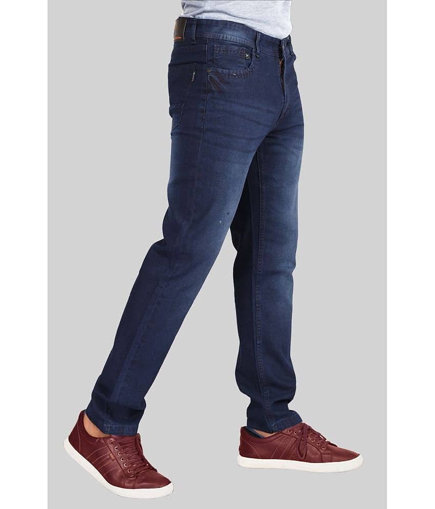 Aflash - Black Denim Slim Fit Men's Jeans ( Pack of 1 ) view 2