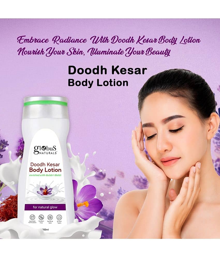 Globus Naturals Doodh Kesar Body Lotion, 200ml view 2