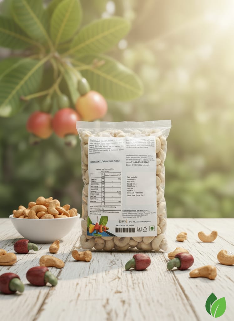 Premium Cashews - Zero Cholesterol, Naturally White & Crunchy view 2