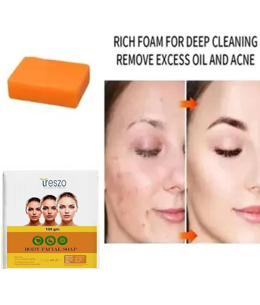 Treszo Beauty jiole kojic Soap for All Skin Type ( Pack of 2 ) view 2