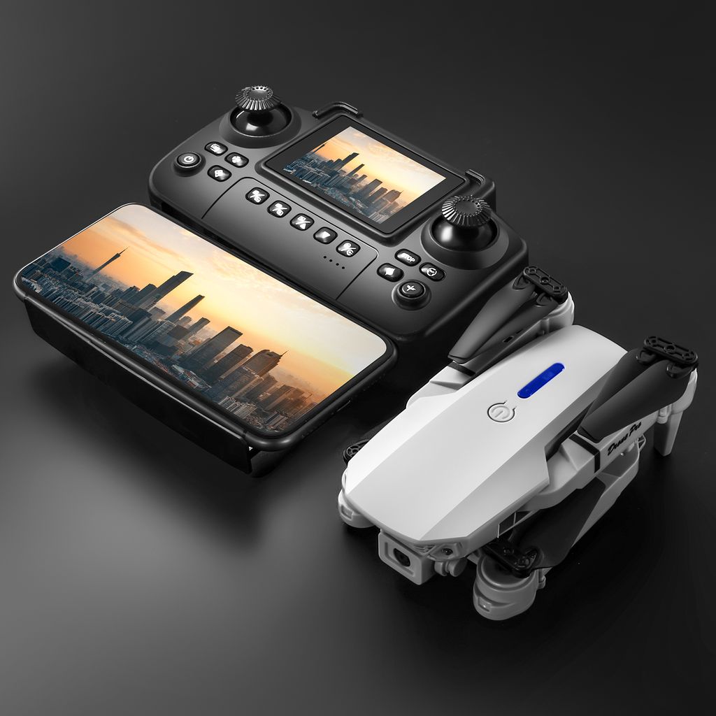 E88 MAX PRO Premium 4K HD Dual Camera Drone with Display Remote Controller view 2