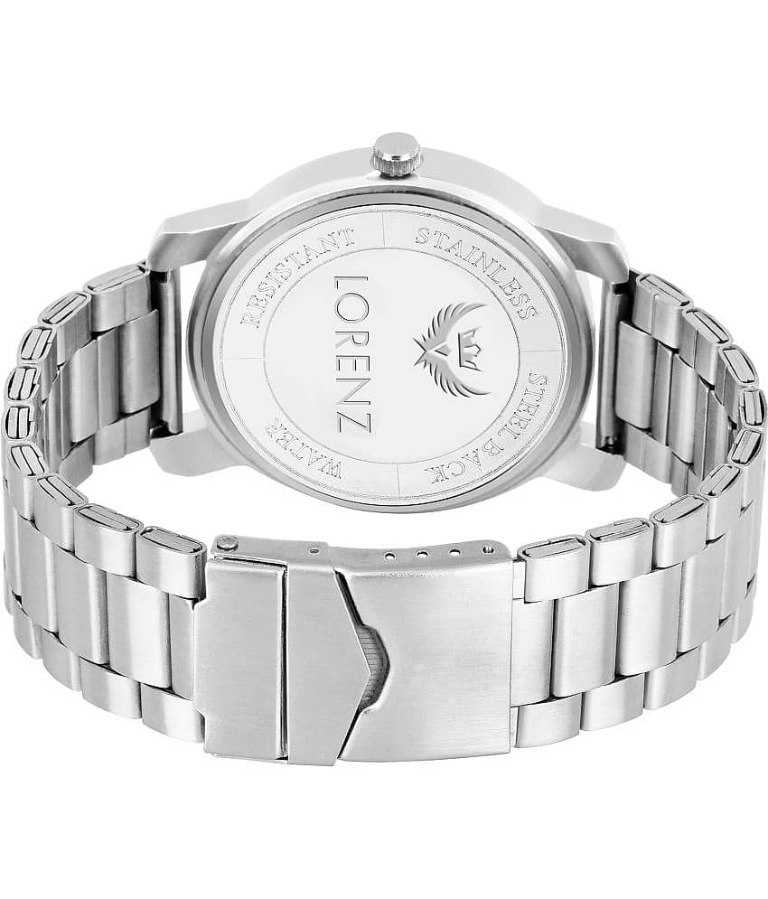 Lorenz Silver Stainless Steel Analog Men's Watch view 2