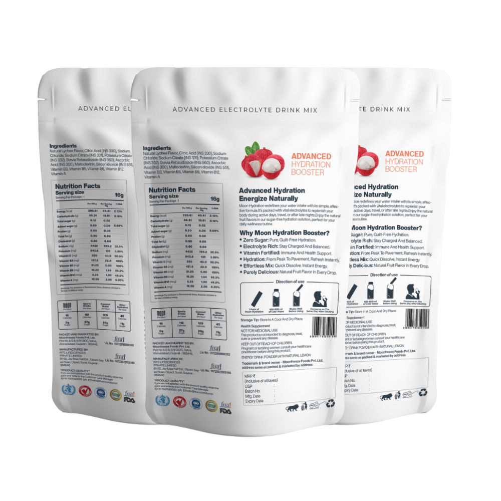 Moon Lunar Lychee Hydration, 96 gm - Pack of 3 view 2