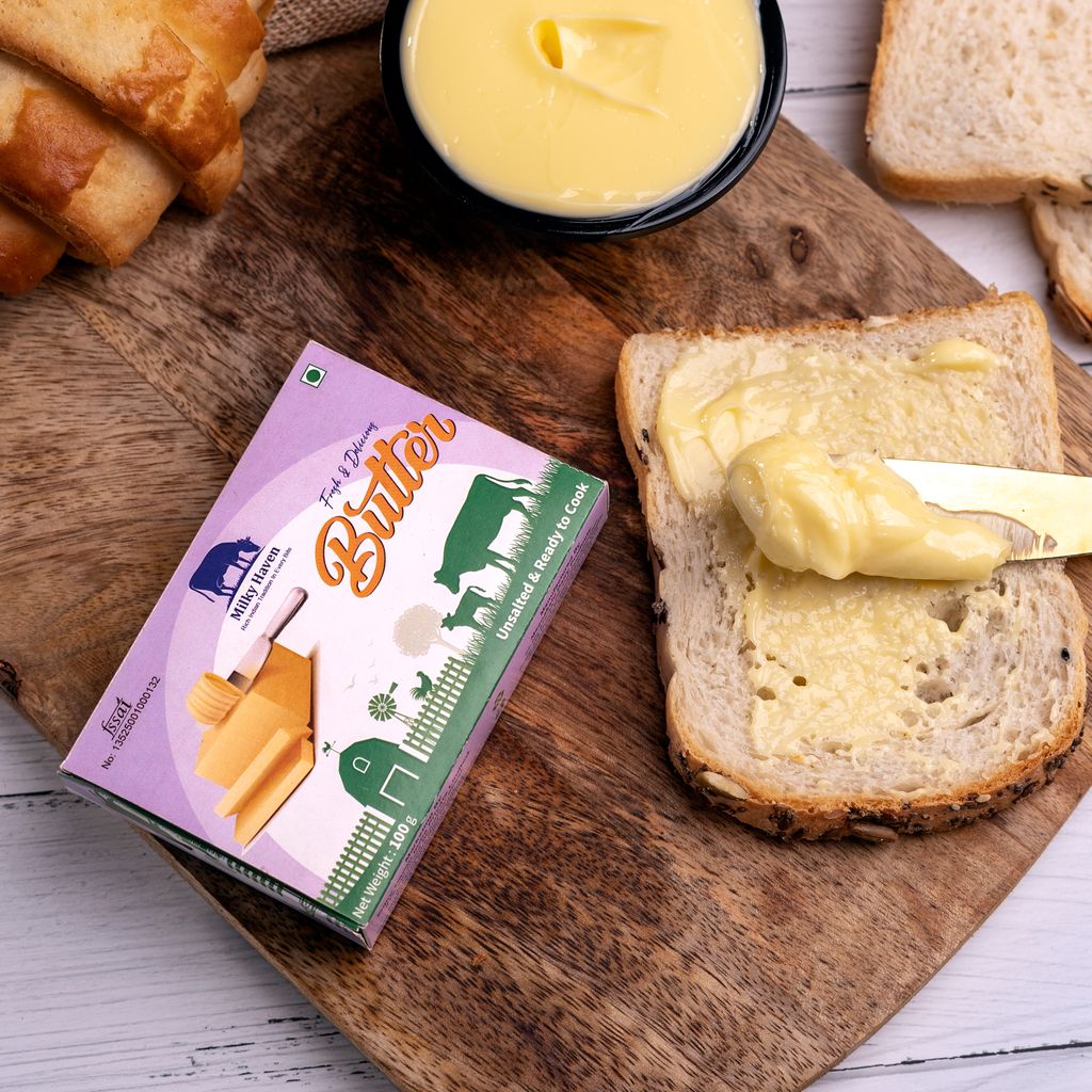 Milky Haven Unsalted Butter 100Grms view 2