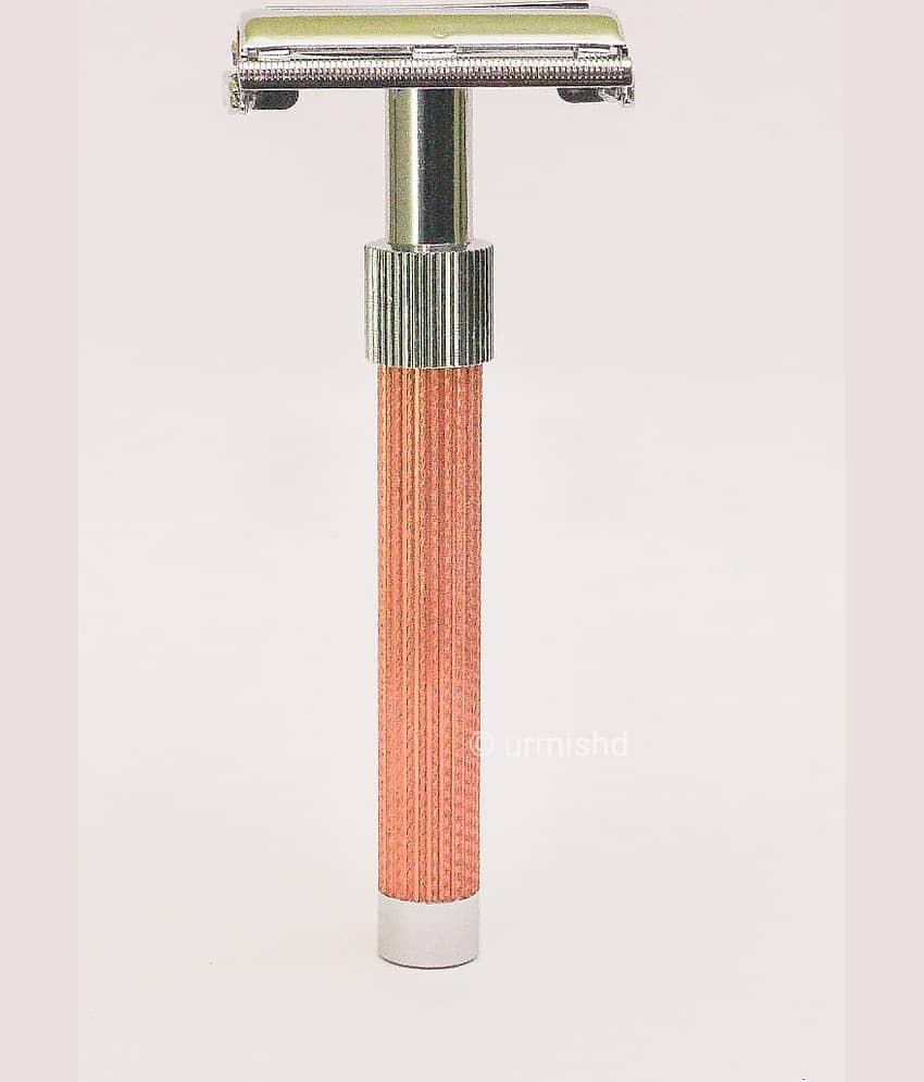 Romer-7 CS Butterfly Open De Safety Razor+ 10 SS Blade view 2