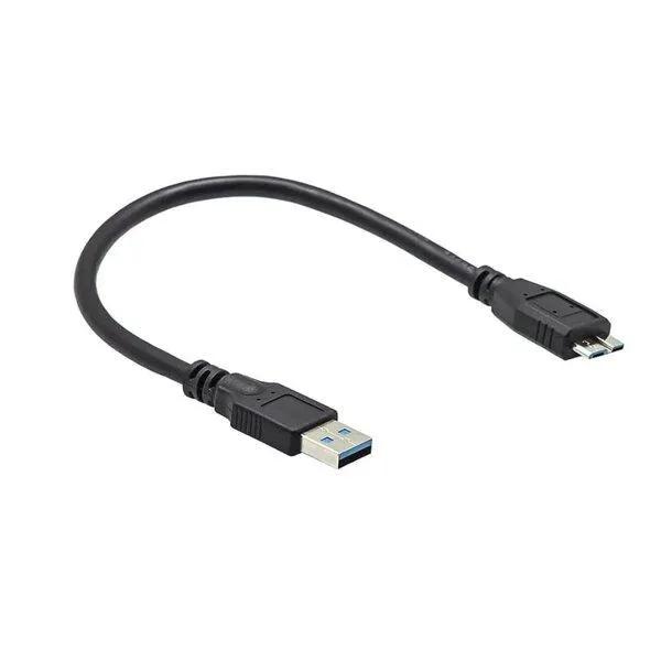 USB 3.0 AM to Micro B Extension Data Cable for Hard Disk Cable charger view 2