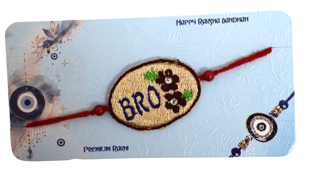 Classic Red Thread Rakhi view 2