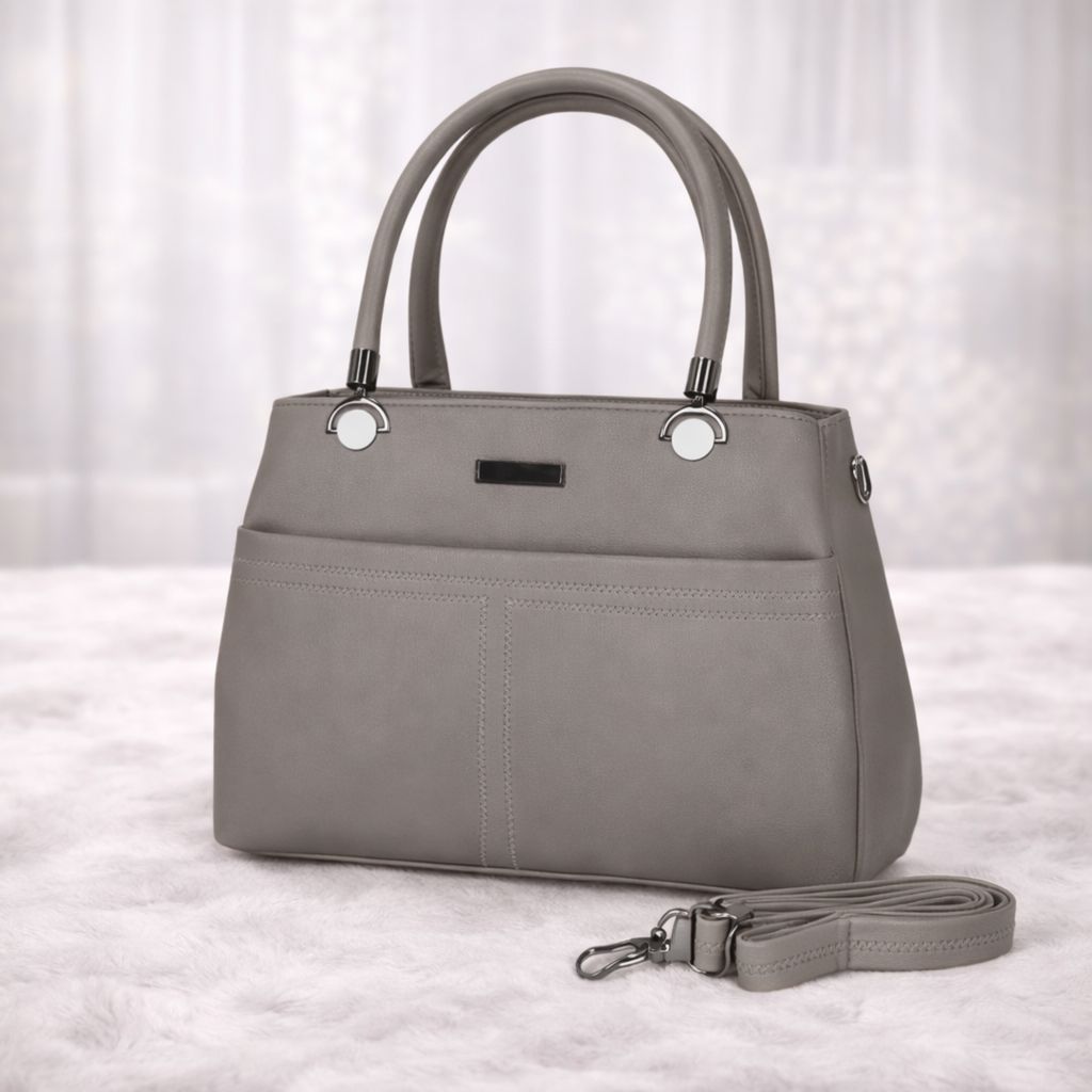 Women’s Premium Handbag | Stylish PU Leather Shoulder & Hand Carry Bag | Spacious Daily Use Office Bag view 2