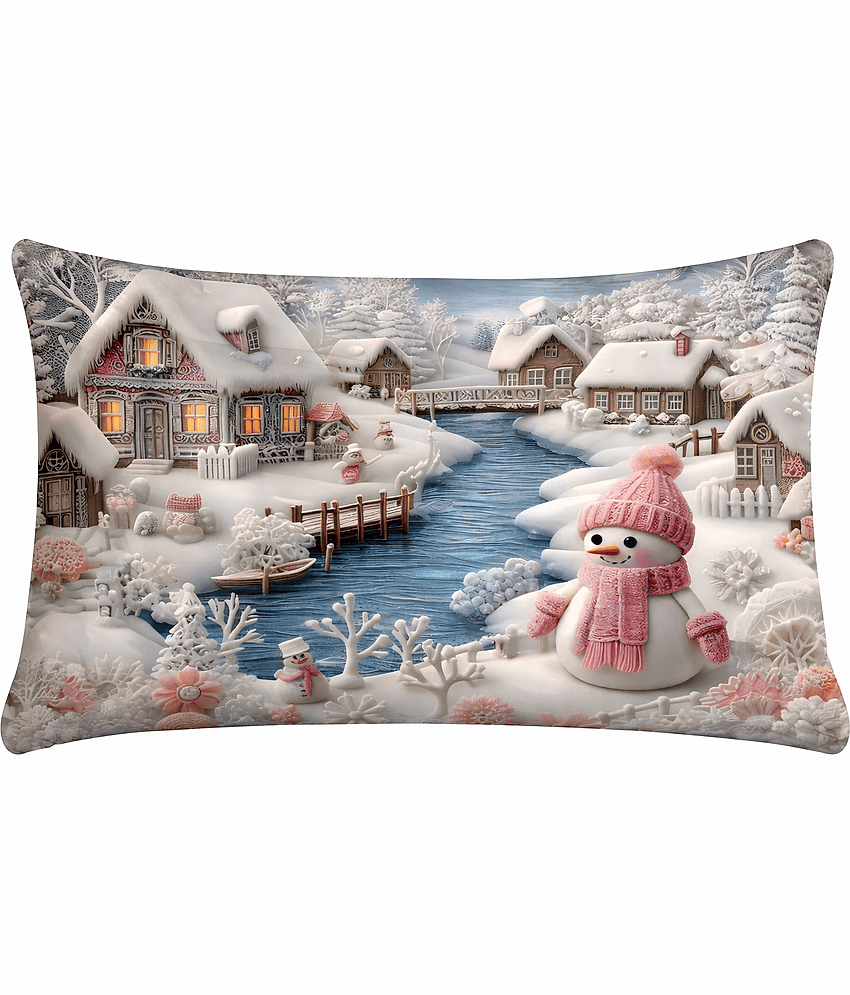 SWIZIER 7D Digital Print Multicolor Cotton 1 Double Bedsheet with 2 Pillow Covers ( 254 cm x 228 cm ) view 2