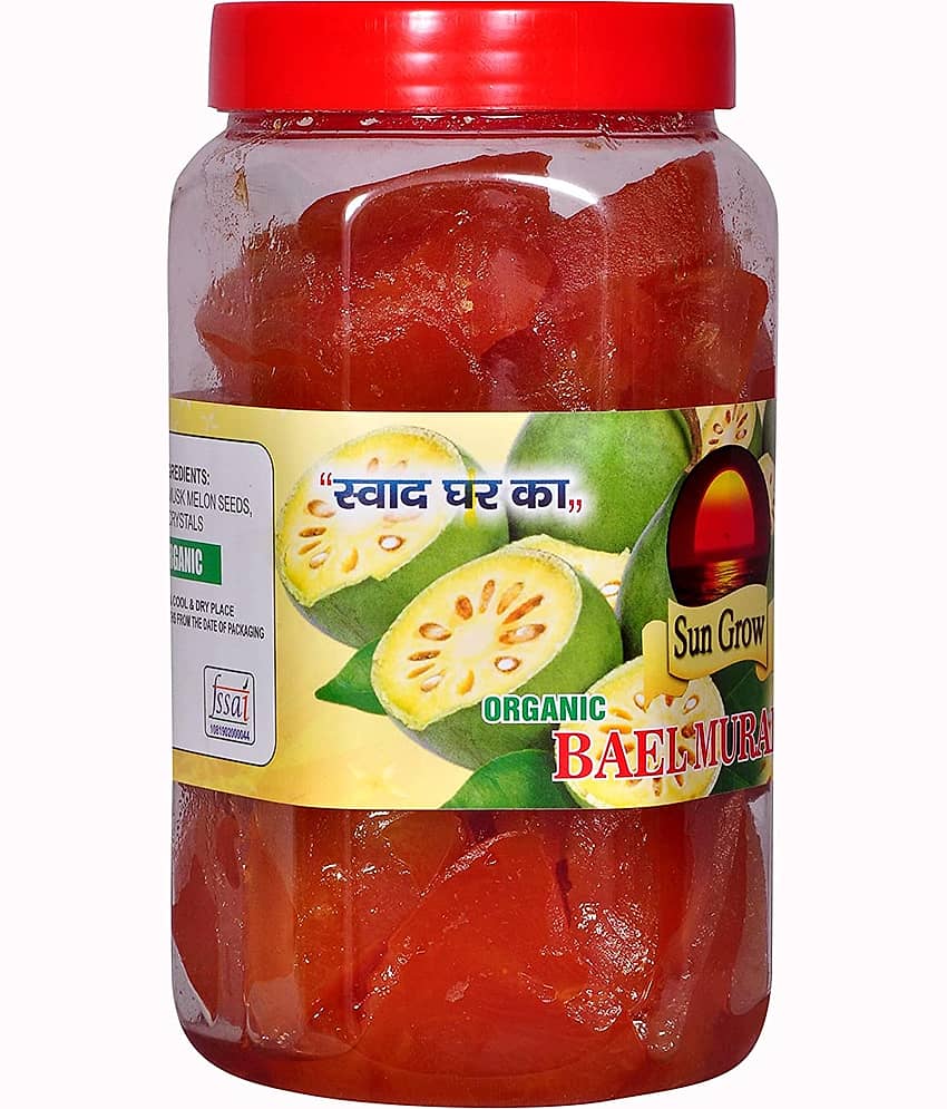 Sun Grow Home Made Organic Delicious Sweet Beal Murabba Pieces No Artificial Preservatives No Additives Pickle 1 kg view 2
