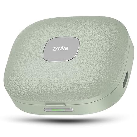 truke Mega 9 New Launch True Wireless in Ear Earbuds W/ 24-Bit Lossless Spatial Audio, 70H Battery Fast Charge Ear Buds (Forest Green)