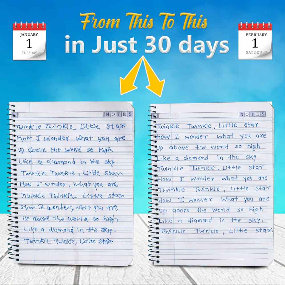 Reusable Notebooks for Kids Handwriting Improvement - Tamil Plain Combo - Set of 4 (Set 1) view 2