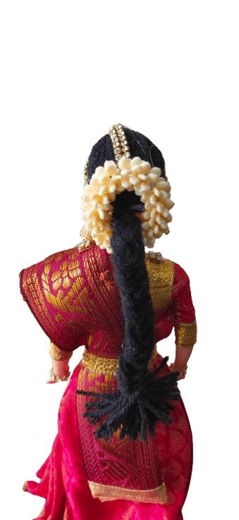 Traditional Indian Decorative Saree Doll view 2