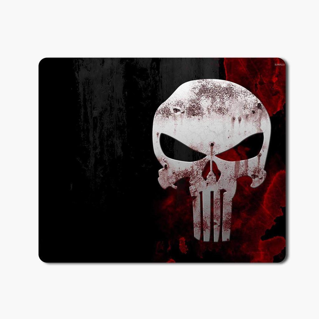 Skeleton Head Printed Mouse pad for PC / Printed Mouse Pad – Gaming Mouse Pad for Laptop/Computer (Gifts for Men/Women/Girl/Boys)( Pack of 1 ) view 2