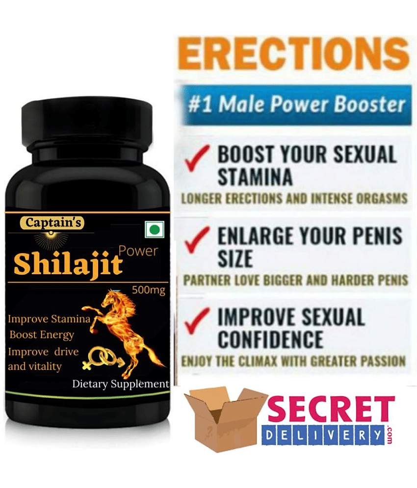 Captain Biotech Pure Shilajit capsule, Stamino, Immunity, Timing Capsule 60 no.s view 2