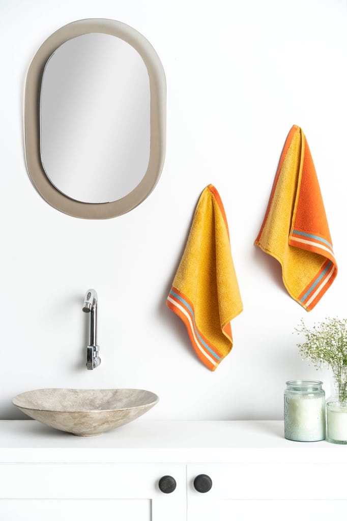 DDecor 100% Premium Cotton Face Towel | Plain Dual Color 500TC | Zero Twist with High Absorbency | Perfect for Everyday Use | Zest Collection | 30 CM X 30 CM
