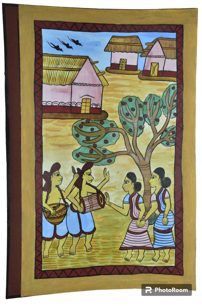 Jharcraft Paithkar Painting Natural Colour (PG00047) view 2