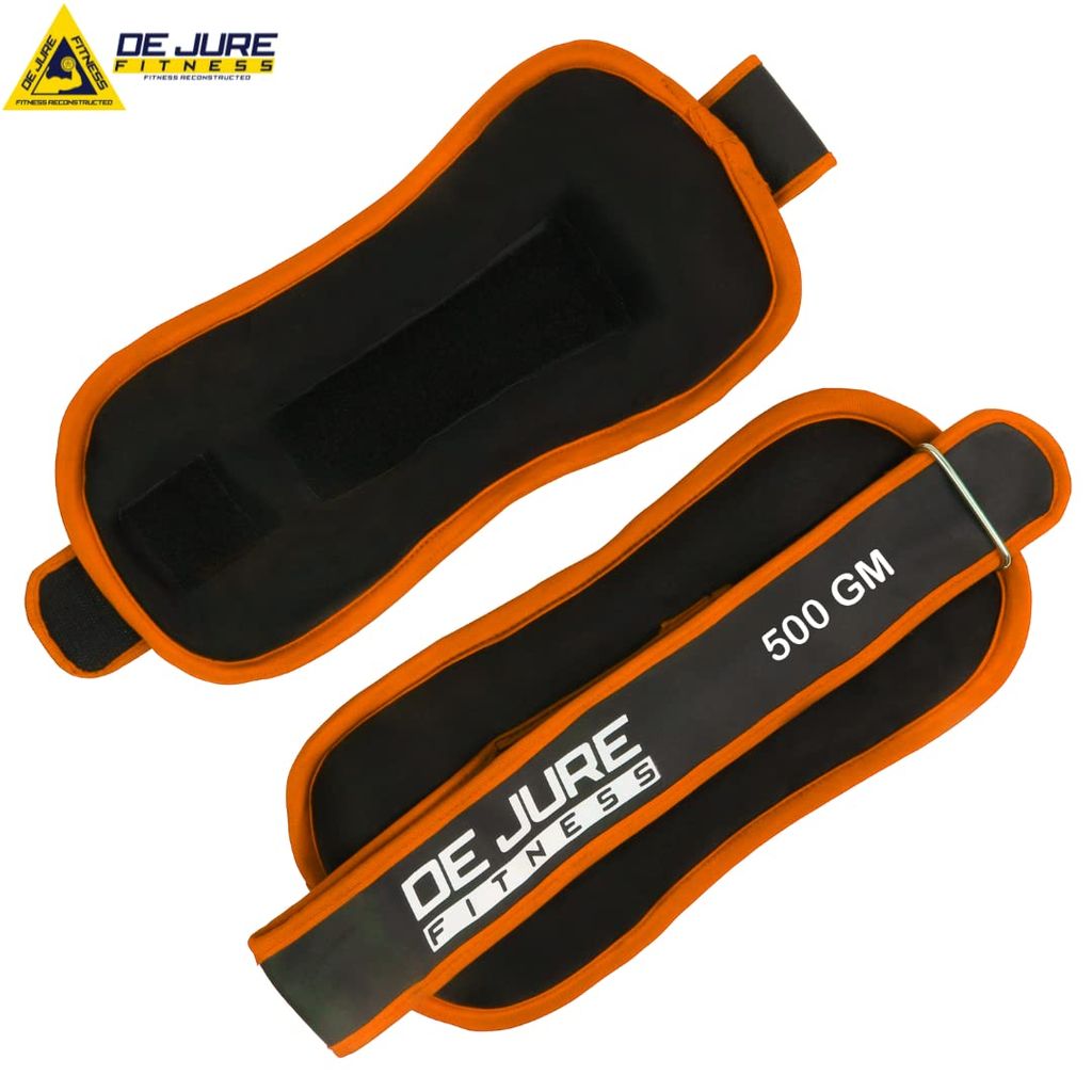DE JURE FITNESS Ankle & Wrist Weight Set, Adjustable Strap view 2