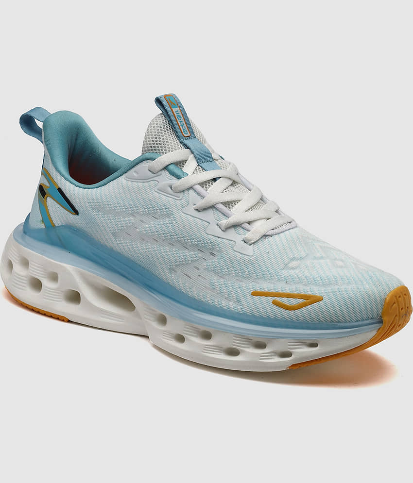 Action White Men's Sports Running Shoes view 2