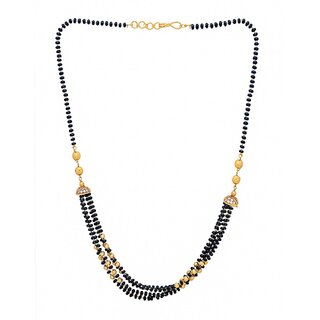 Arch Fashion Gold Plated Brass Copper Festive/Designer Mangalsutra view 2