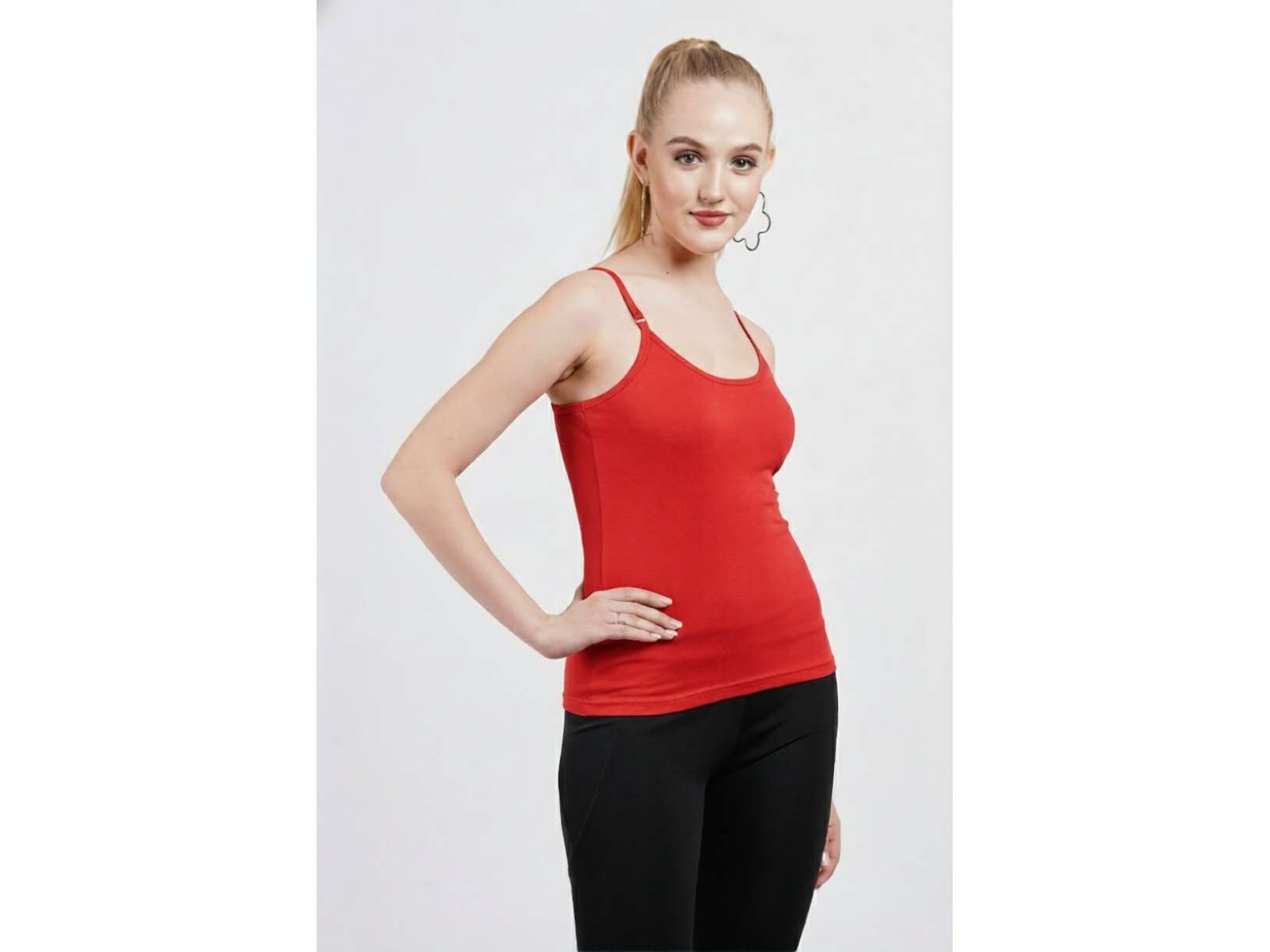 Stud & Gracy Camisole Adjustable Strap Red - XL - 36 view 2