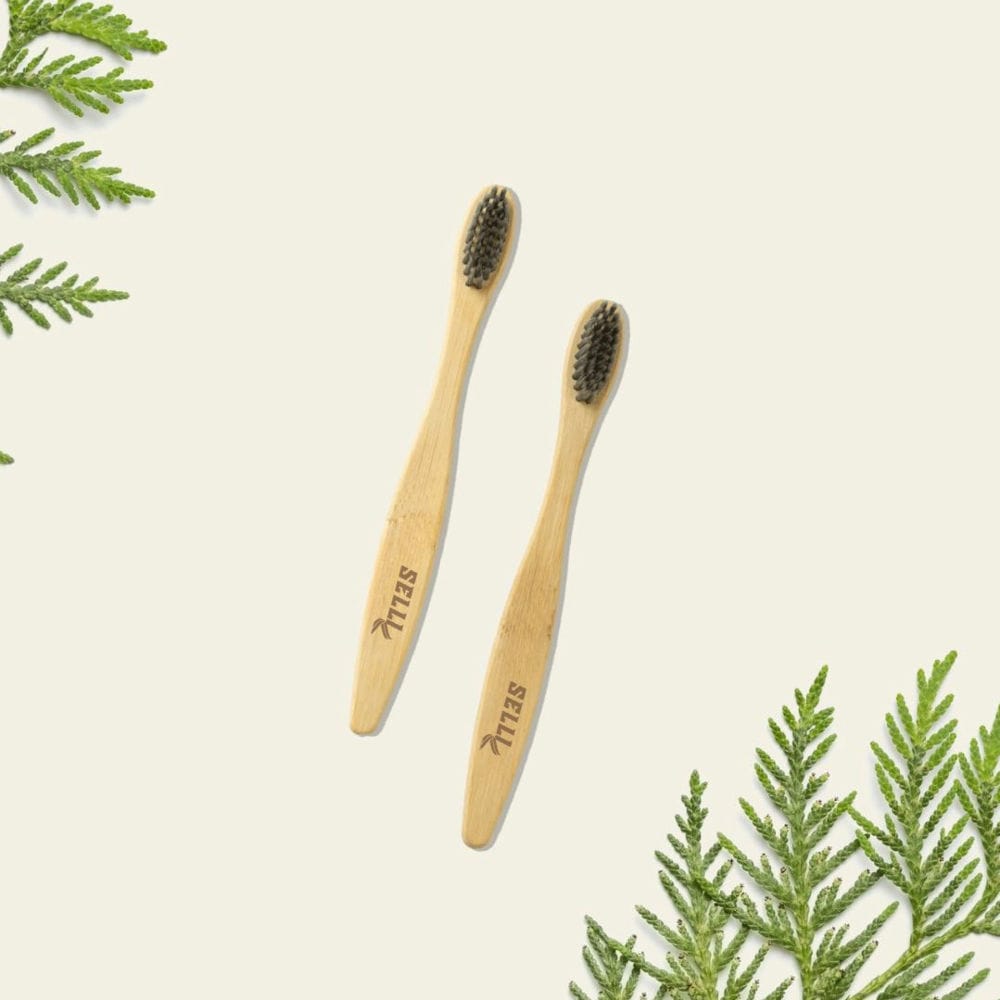 Bamboo Kids Toothbrush view 2