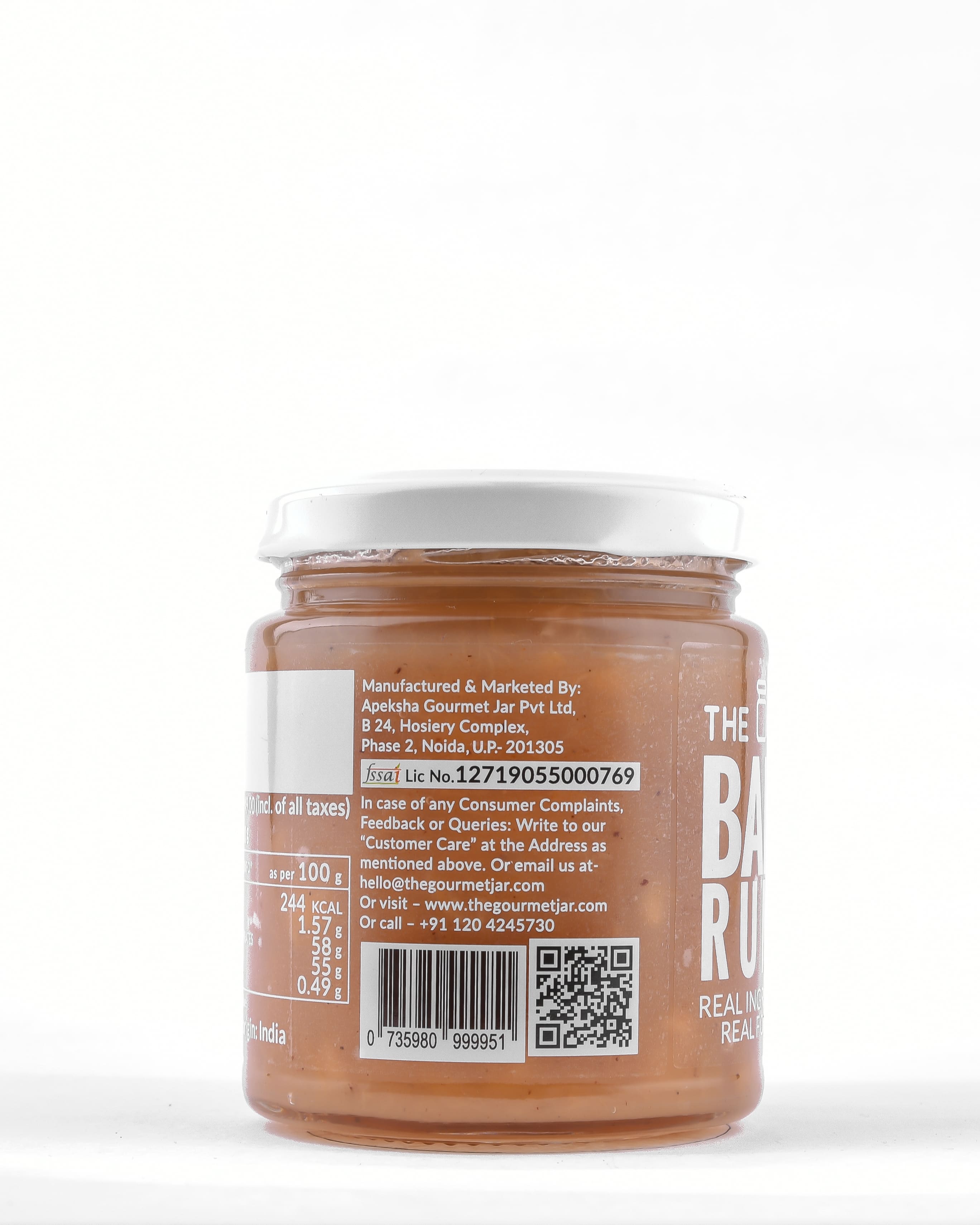 Banana Rum Jam 230g view 2