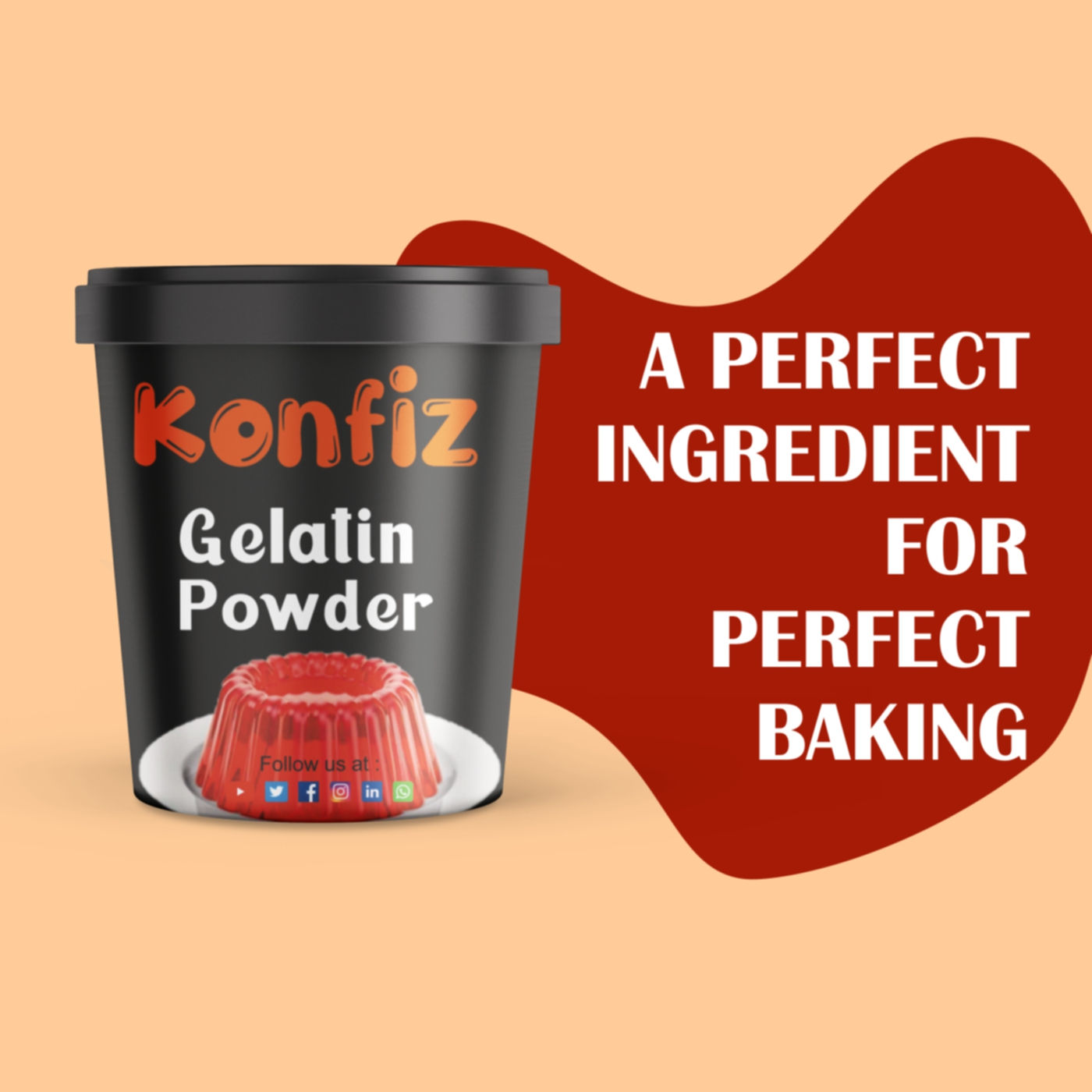 Gelatin Powder, 100 gm view 2