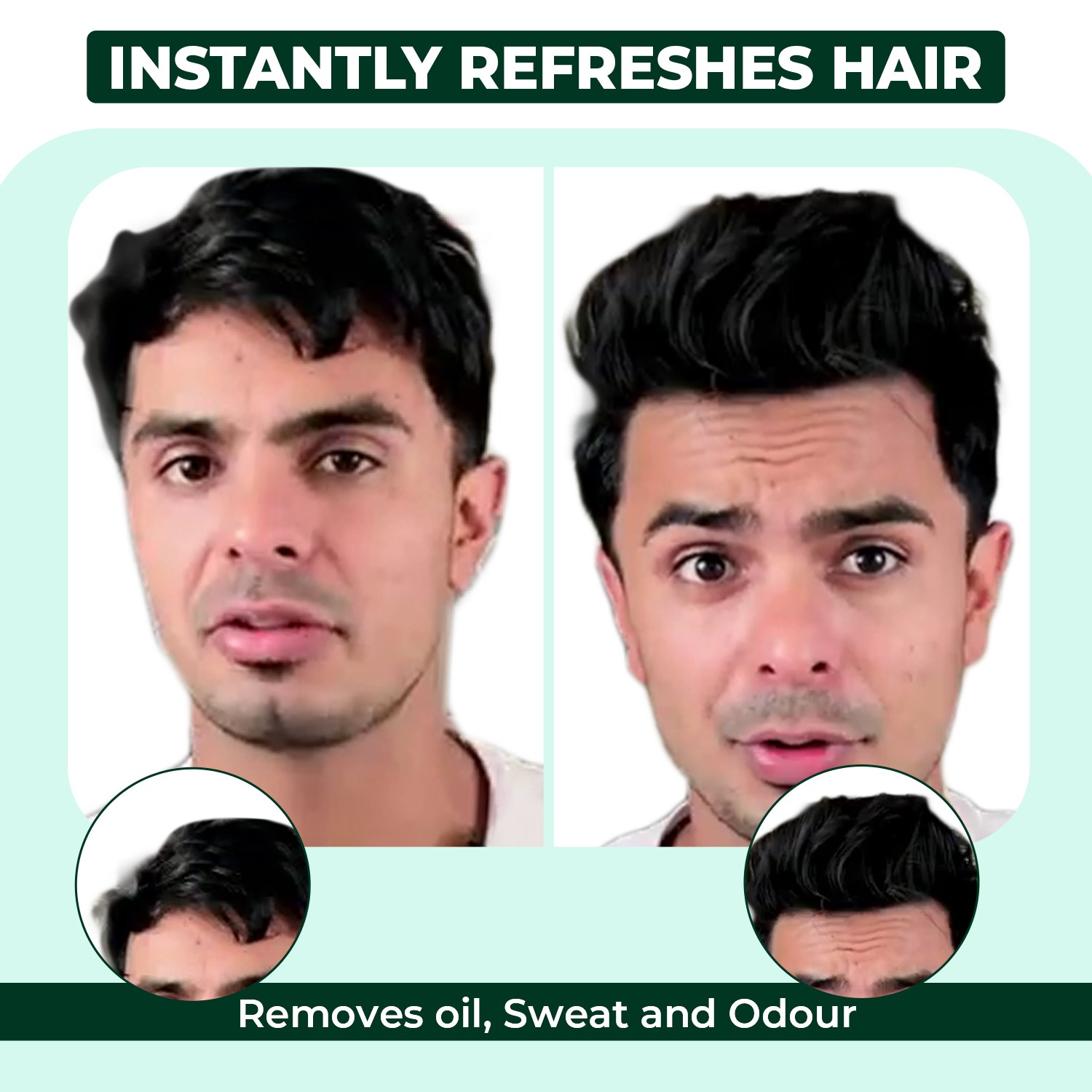 Sanfe Hair Volumizing Dry Shampoo - 25ml, Instantly refreshes & add volume, Leaves no residue view 2