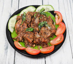 Chicken Pepper Fry