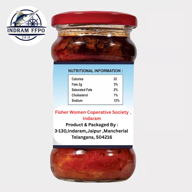 Indram FFPO- Delicious Fish Pickle 300g view 2