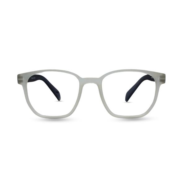 Lensoz Aura Z Wayfarer 2 - Matte White & Grey view 2