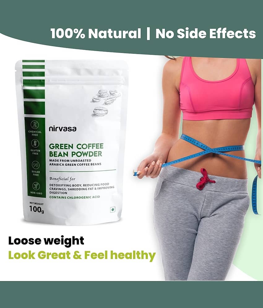 Nirvasa Green coffee 100 gm Unflavoured Single Pack view 2