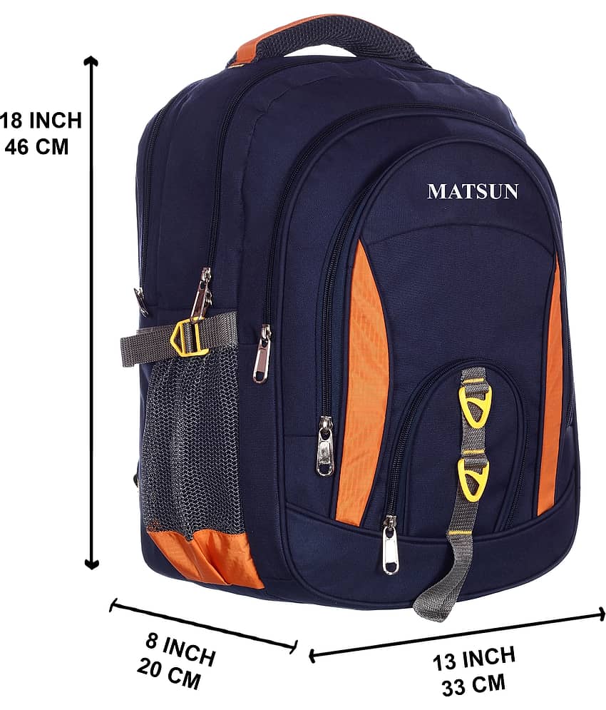Matsun - Multi Color Polyester Backpack ( 45 Ltrs ) view 2