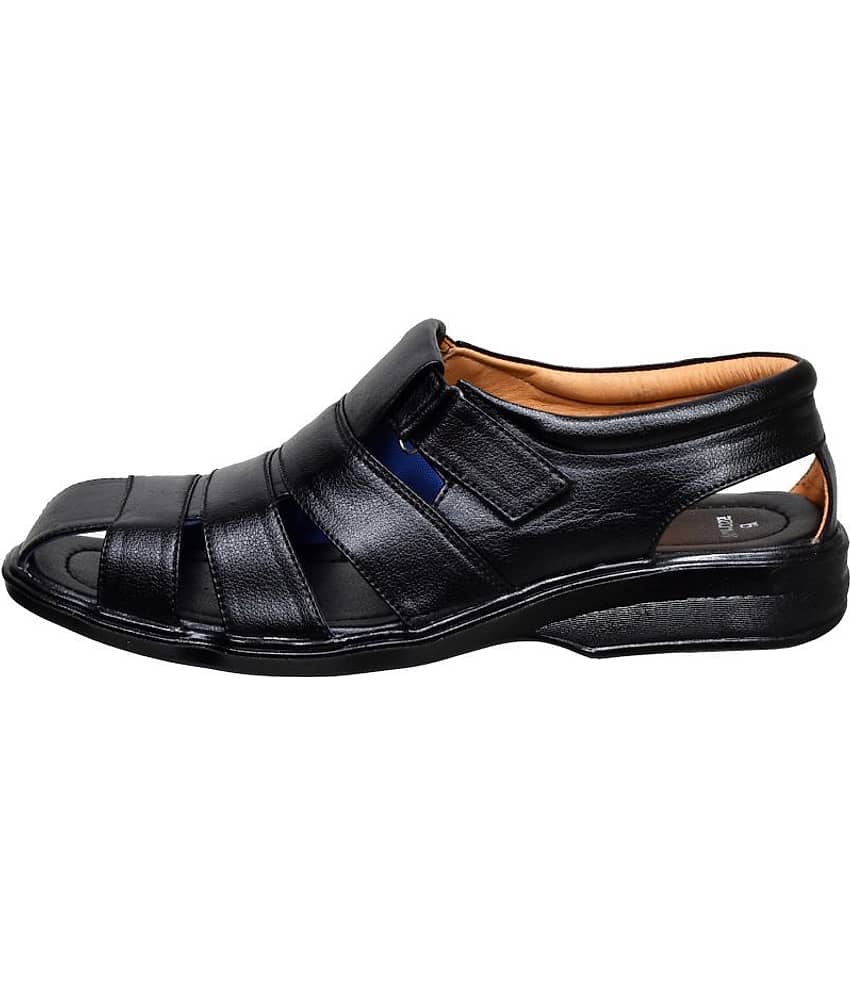 Dream Makers - Black Men's Sandals view 2