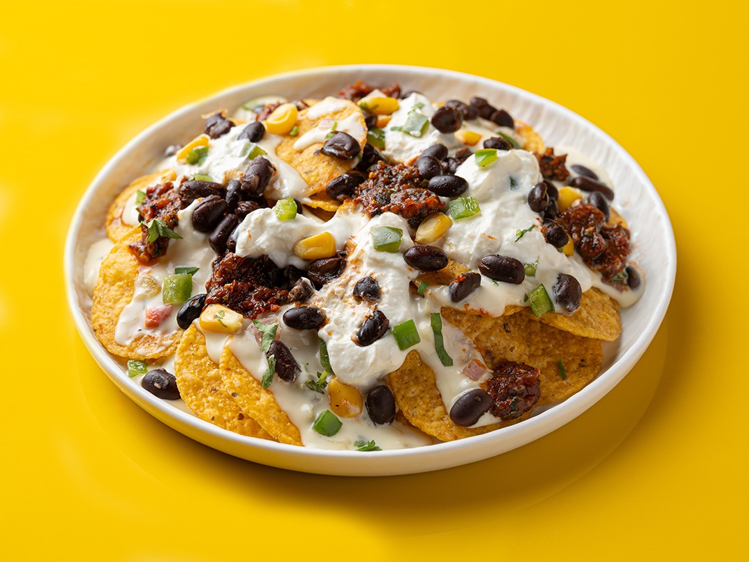Black Bean Nachos