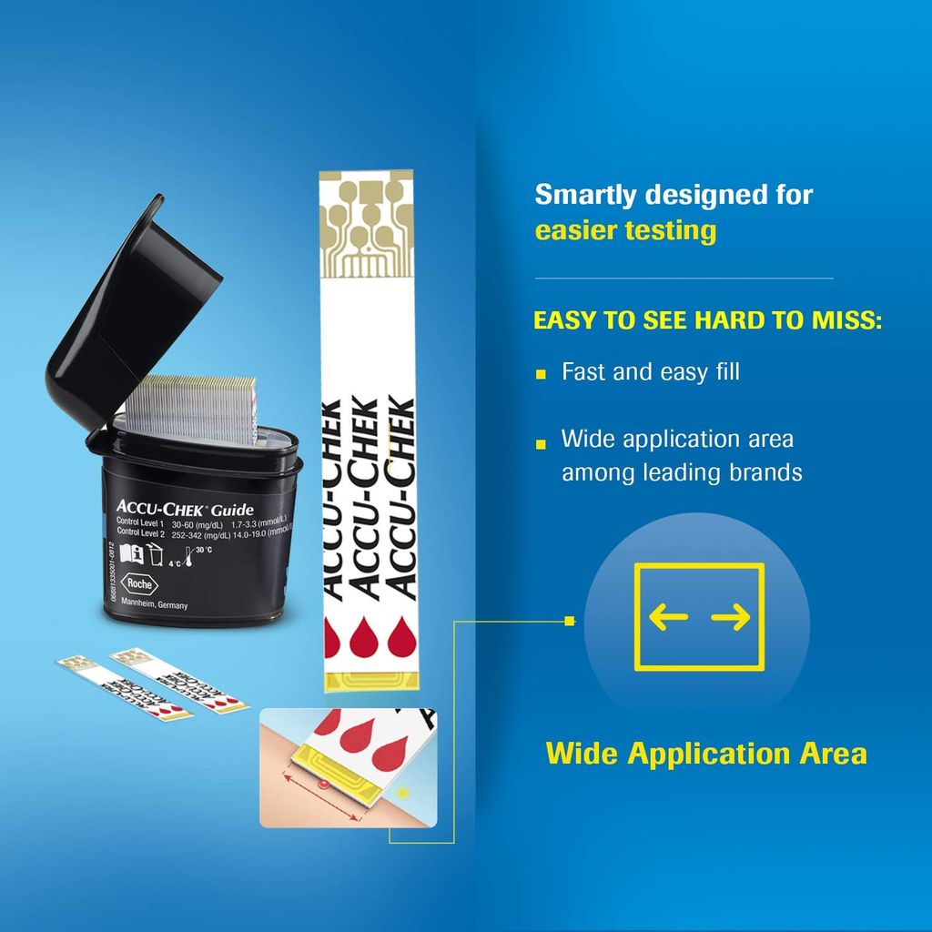 Accu-Chek Guide Meter With 10 Free Test Strips view 2