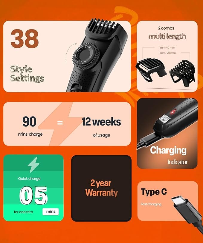 Bombay Shaving Company Beard Trimmer For Men view 2