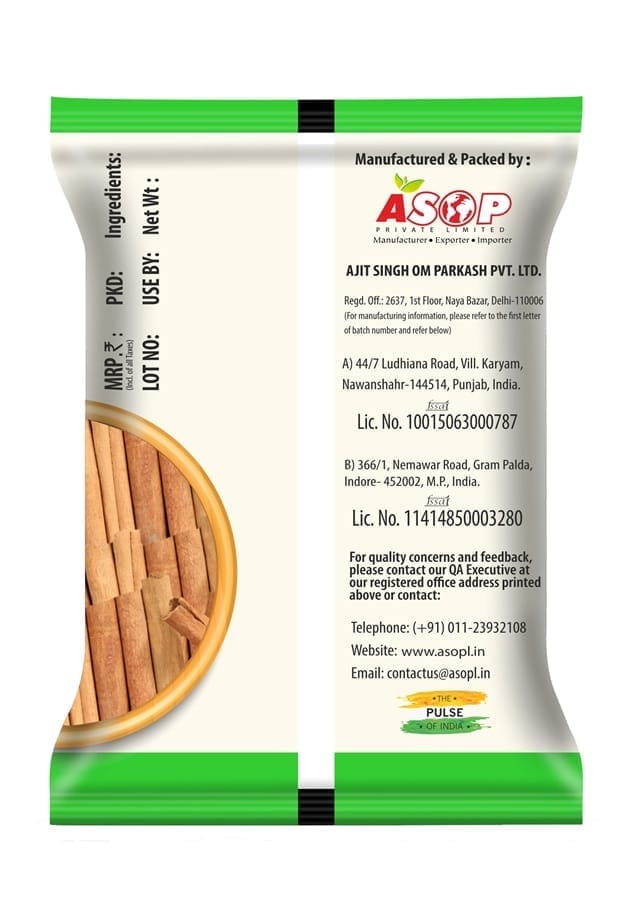 Aplus Cassia Taj Whole (Regular) 100gm(pouch) view 2
