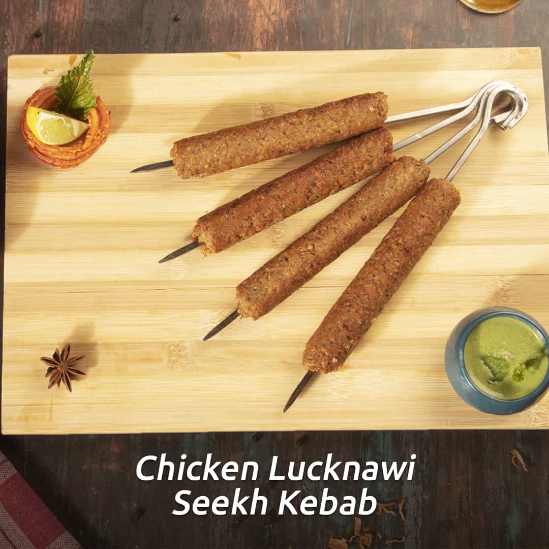 Mogul Kitchen Chicken Lucknawi Seekh Kebab, 500 gm view 2