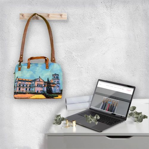 Tranquil Treasures Laptop Bag Blue view 2