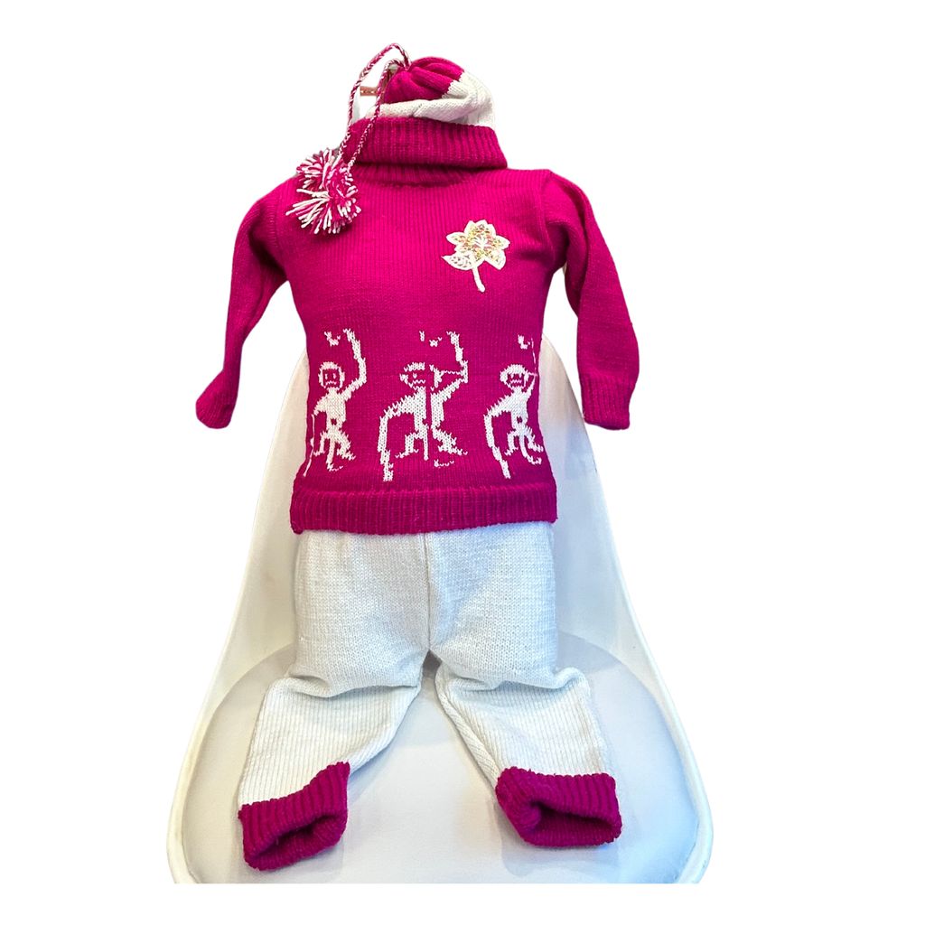 Handmade Woolen Winter Set for Kids
