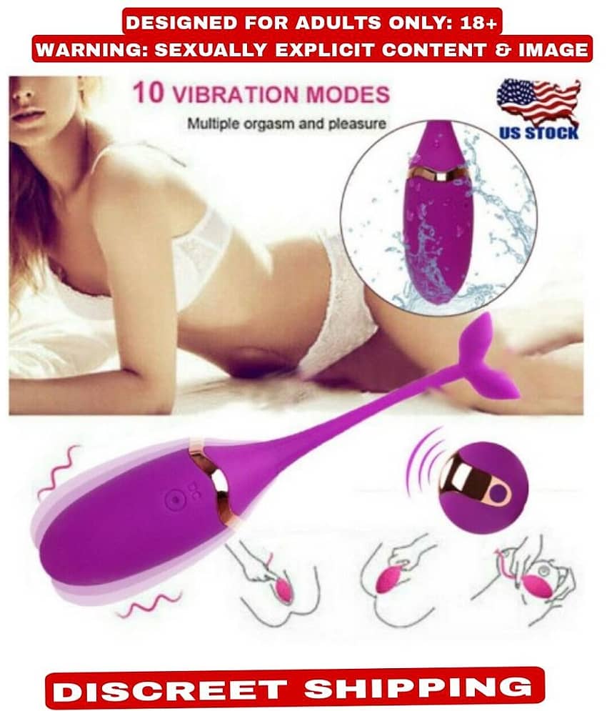 10 Speed Vibrating Fish Shaped Egg With Wireless Remote Control And USB Charging Sex Toy For Women By Naughty World