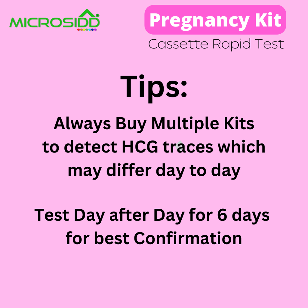 Prega Kit Pregnancy Test Kit Microsidd view 2